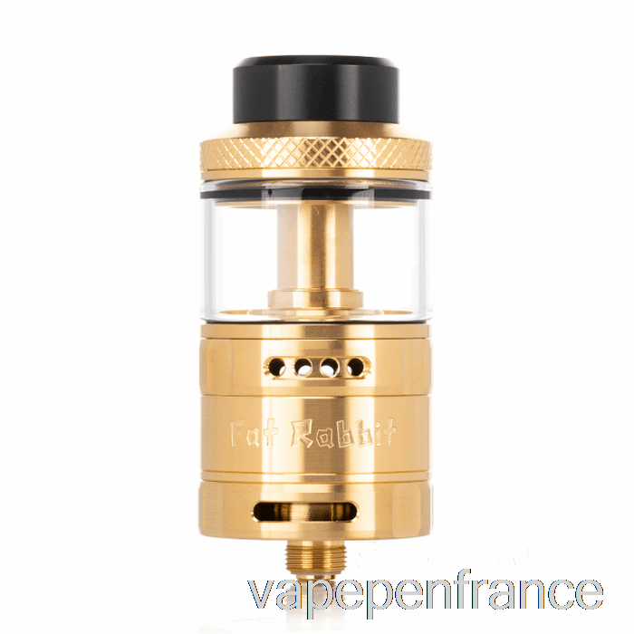 Hellvape Fat Rabbit Solo 25 Mm RTA Stylo Vape Doré